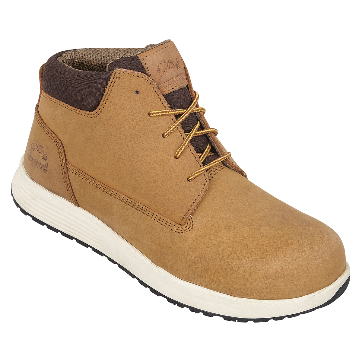 Himalayan 4412 Tan Non Metallic Toe Capped Unisex Safety Boots, UK 10.5, EU 45