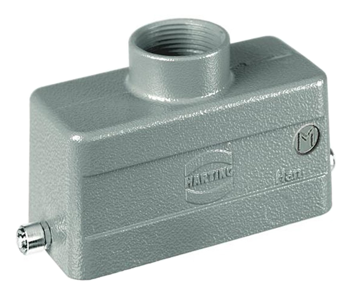 HARTING Han B HMC Heavy Duty Power Connector Hood, M20 Thread, Top Entry