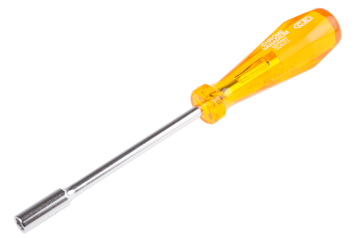 CK Hexagon Nut Driver, 7 mm Tip, 225 mm Blade