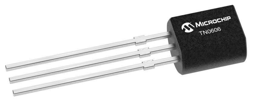 Microchip TN0606 Type N-Channel MOSFET, 3 A, 60 V Enhancement, 3-Pin TO-92 TN0606N3-G