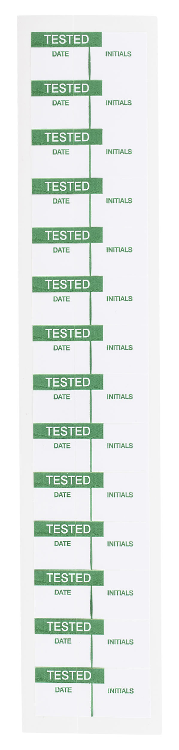 RS PRO Adhesive Pre-Printed Adhesive Label-Tested-. Quantity: 140