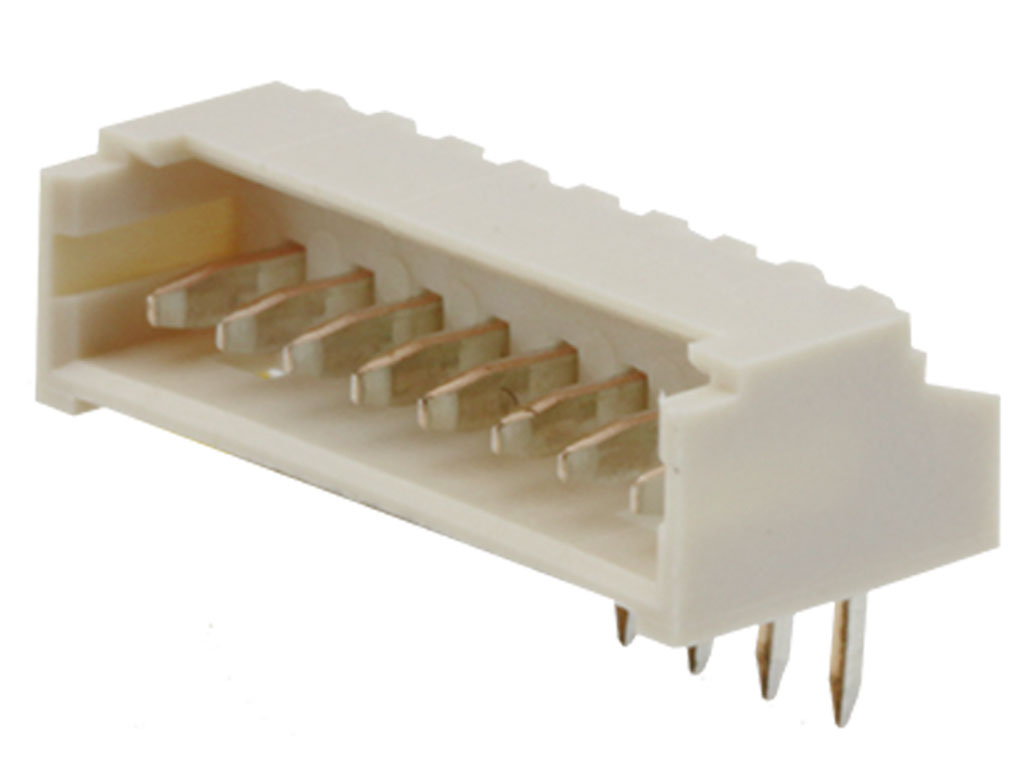 Molex PicoBlade Series Right Angle Through Hole PCB Header, 8 Contact(s), 1.25 mm Pitch, 1 Row, Shrouded