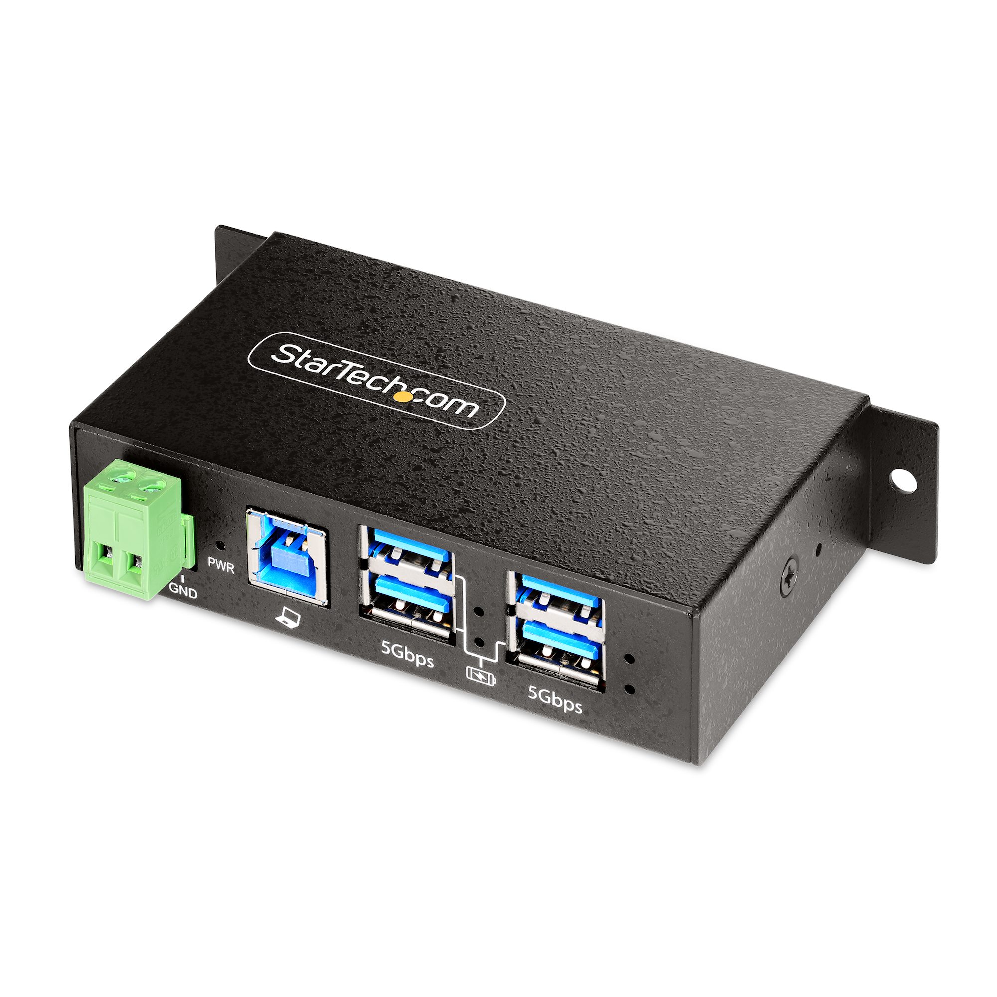 StarTech.com 4 Port USB 3.2 USB A  Hub, 5.9 x 8.4 x 2in