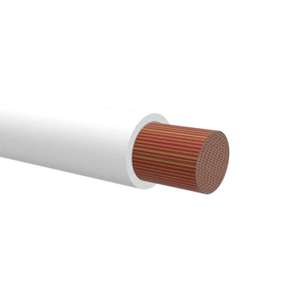 NEMIQ 50992 Series White 0.75 mm² Hook Up Wire, 1, 100m, PVC Insulation, 50992-4-100