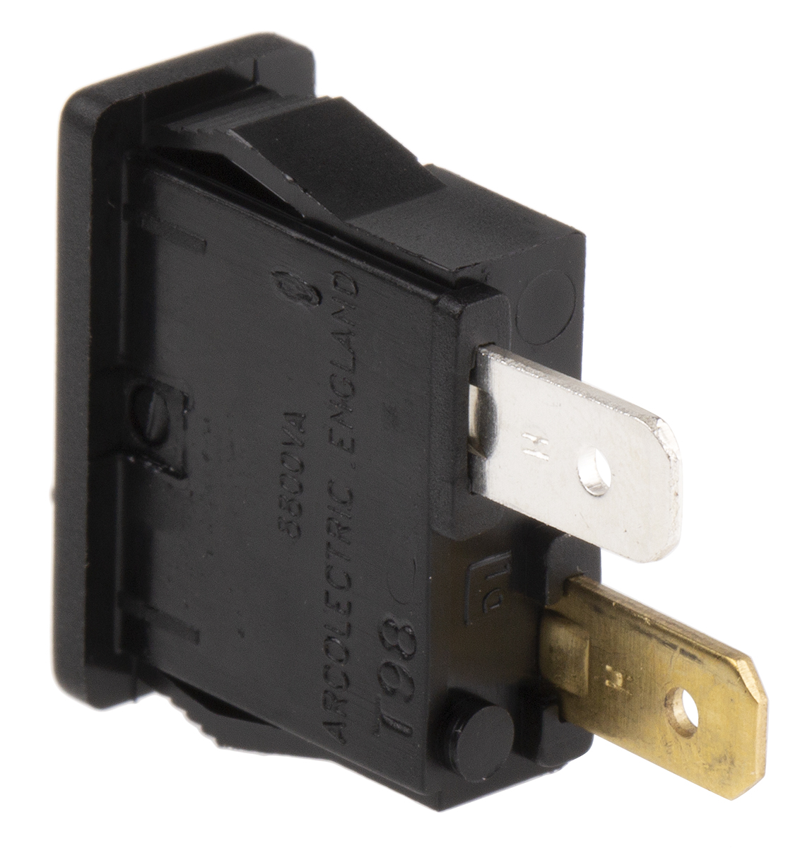 Arcolectric (Bulgin) Ltd SPST, On-Off Rocker Switch Panel Mount