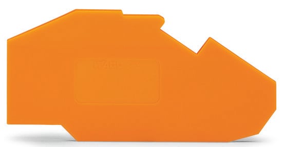 WAGO 780 Series End And Intermediate Plate for Use with Terminal Block