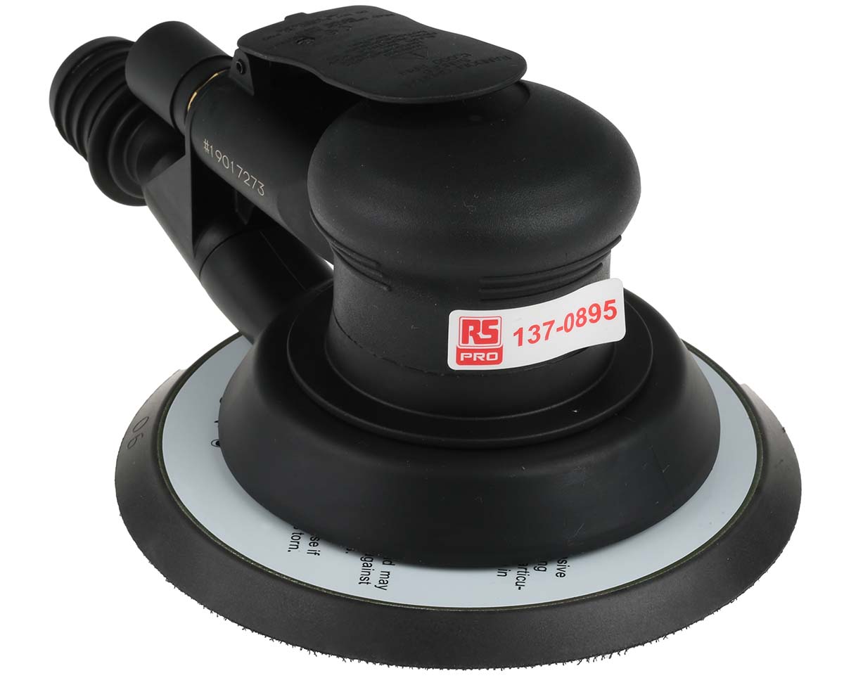 RS PRO 152.4mm Orbital Sander, 1/4in Air Inlet, 12000rpm
