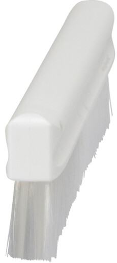 Vikan Broom, White With Polyester, Polypropylene, Stainless Steel Bristles for  for General Purpose