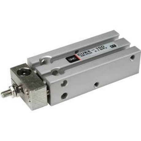 SMC 30 mm Pneumatic Piston Rod Cylinder - CU Series, Double Acting Acting