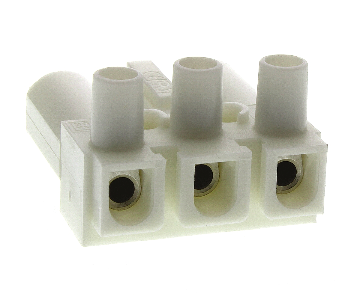 Wieland GST18 Series Connector, 3-Pole, Male, Cable Mount, 20A, IP20