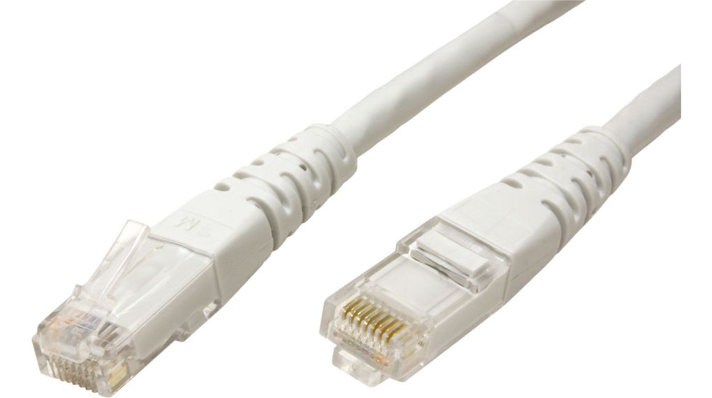 Roline21.15.09, 2m Cat6, Grey RJ45 to Male RJ45 Male