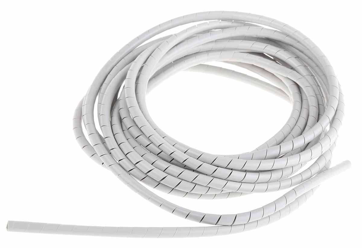 HellermannTyton Spiral Wrap, I.D 4mm, 20mm polyethylene (PE) SBPE Series