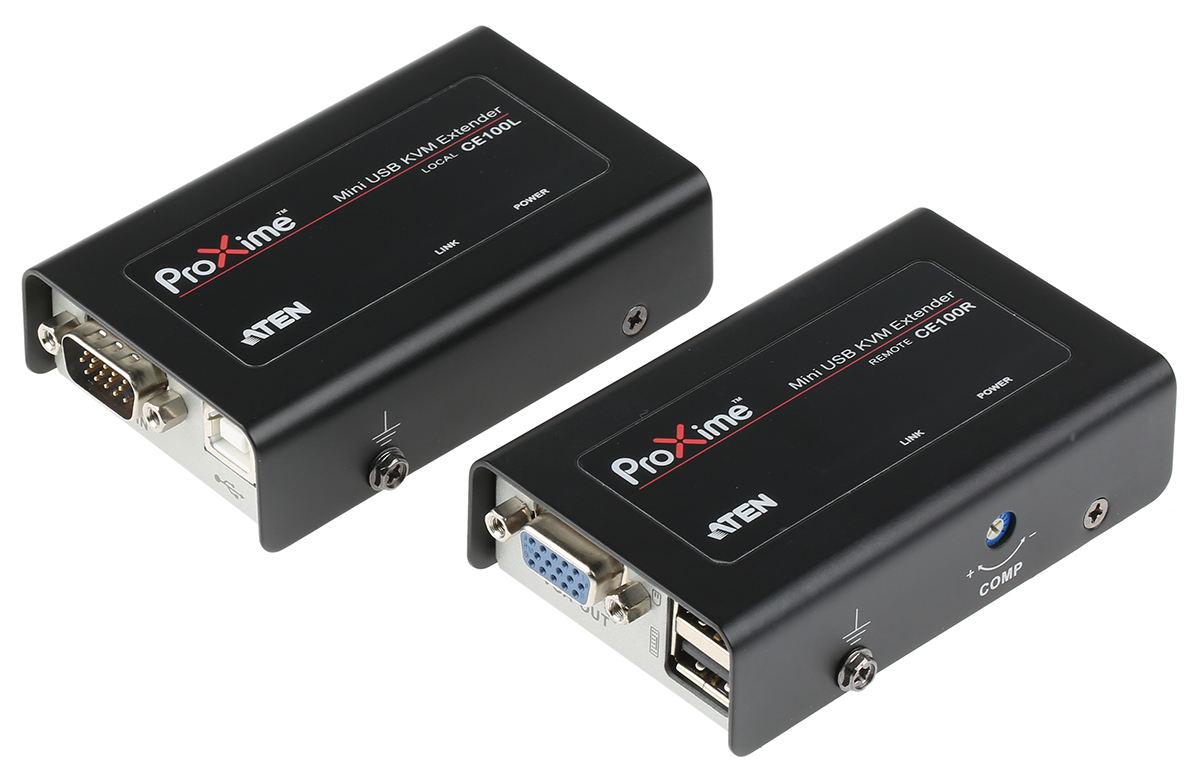 Aten 1 USB VGA over CATx KVM Extender, 100m