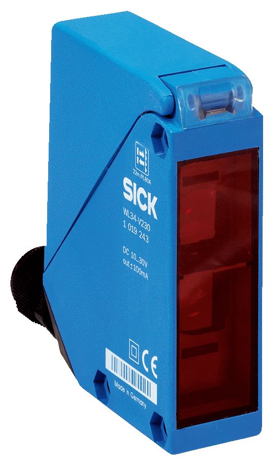 SICK Retroreflective Photoelectric Sensor, Block Sensor, 0.03 - 15 M Detection Range