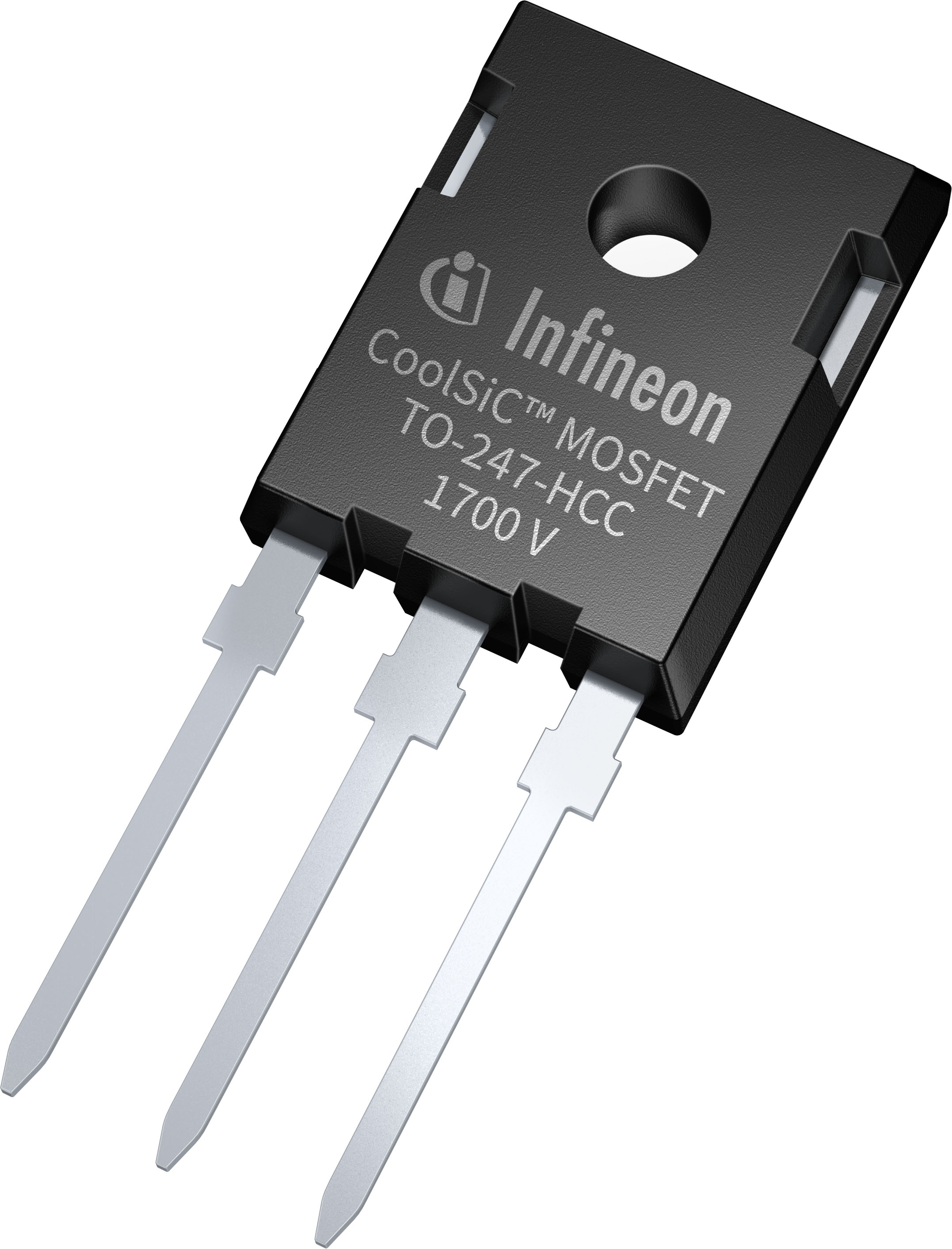 Infineon CoolSiC Type N-Channel MOSFET, 10 A, 1700 V Enhancement, 3-Pin PG-TO-247-3-STD-NN4.8 IMWH170R450M1XKSA1