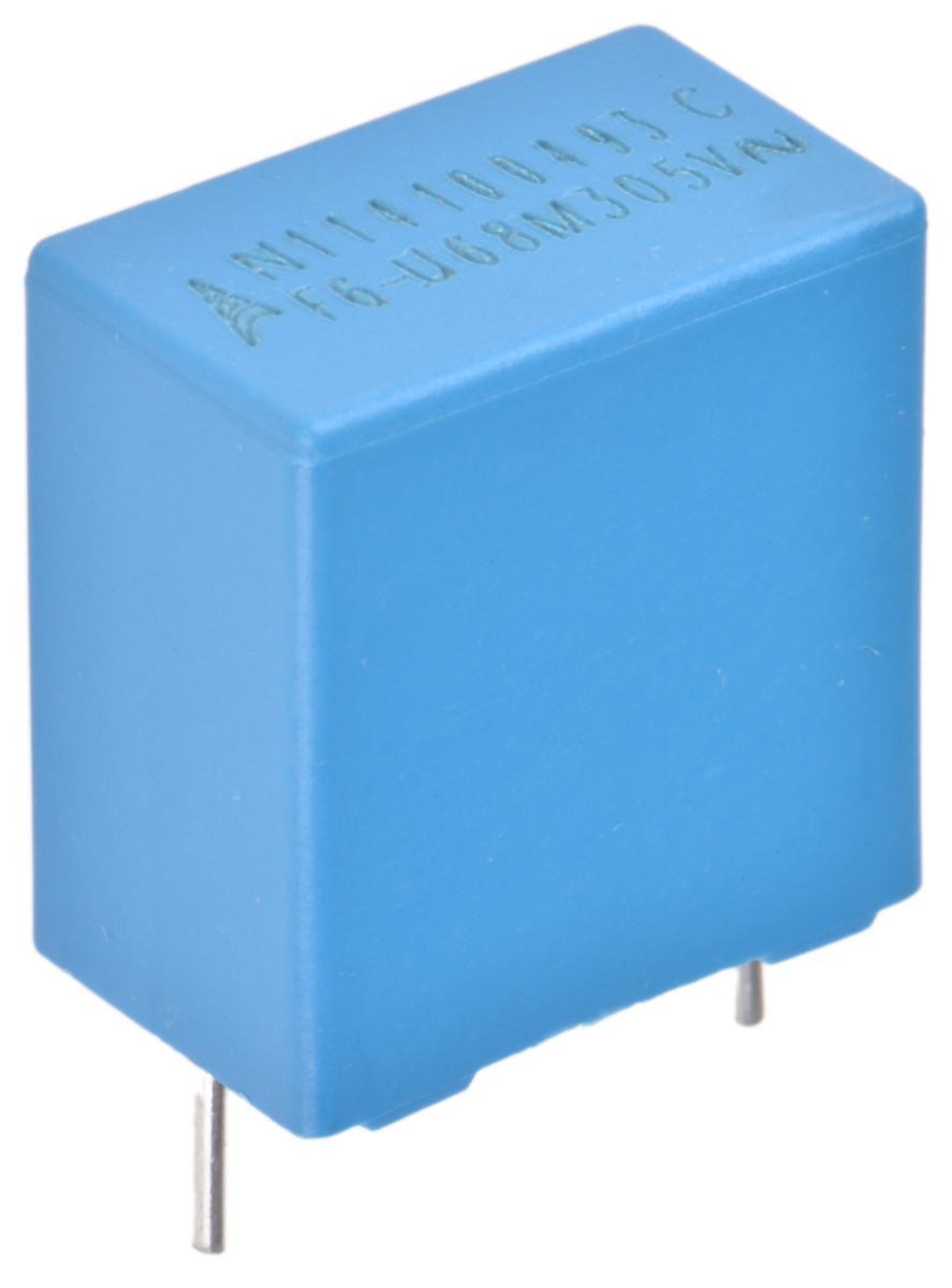 EPCOS B32922C Metallised Polypropylene Film Capacitor, 305 V ac, 630 V dc, ±20%, 680nF, Through Hole