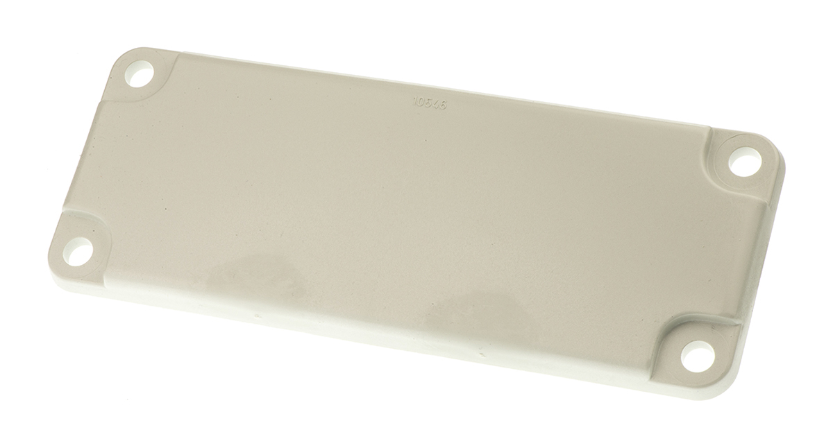 Fibox Polycarbonate Gland Plate for Use with EK Enclosure, 217 x 85 x 85mm