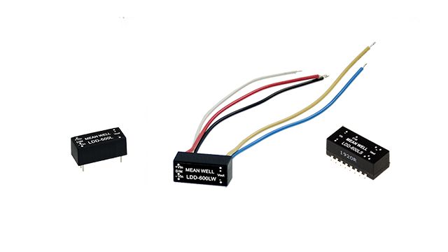 MEAN WELL LED Driver, 2 → 32V Output, 16W Output, 500mA Output, Constant Current Dimmable