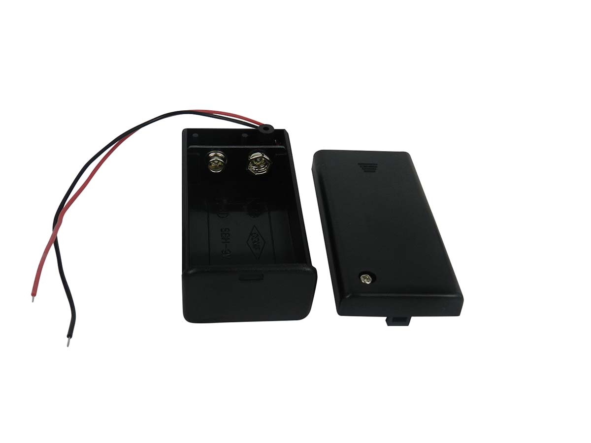 RS PRO 9V PP3 Battery Holder, Coil Spring Contact
