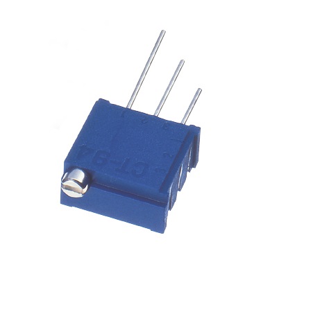 Through Hole Trimmer Potentiometer 0.5W Top Adjust Nidec Components