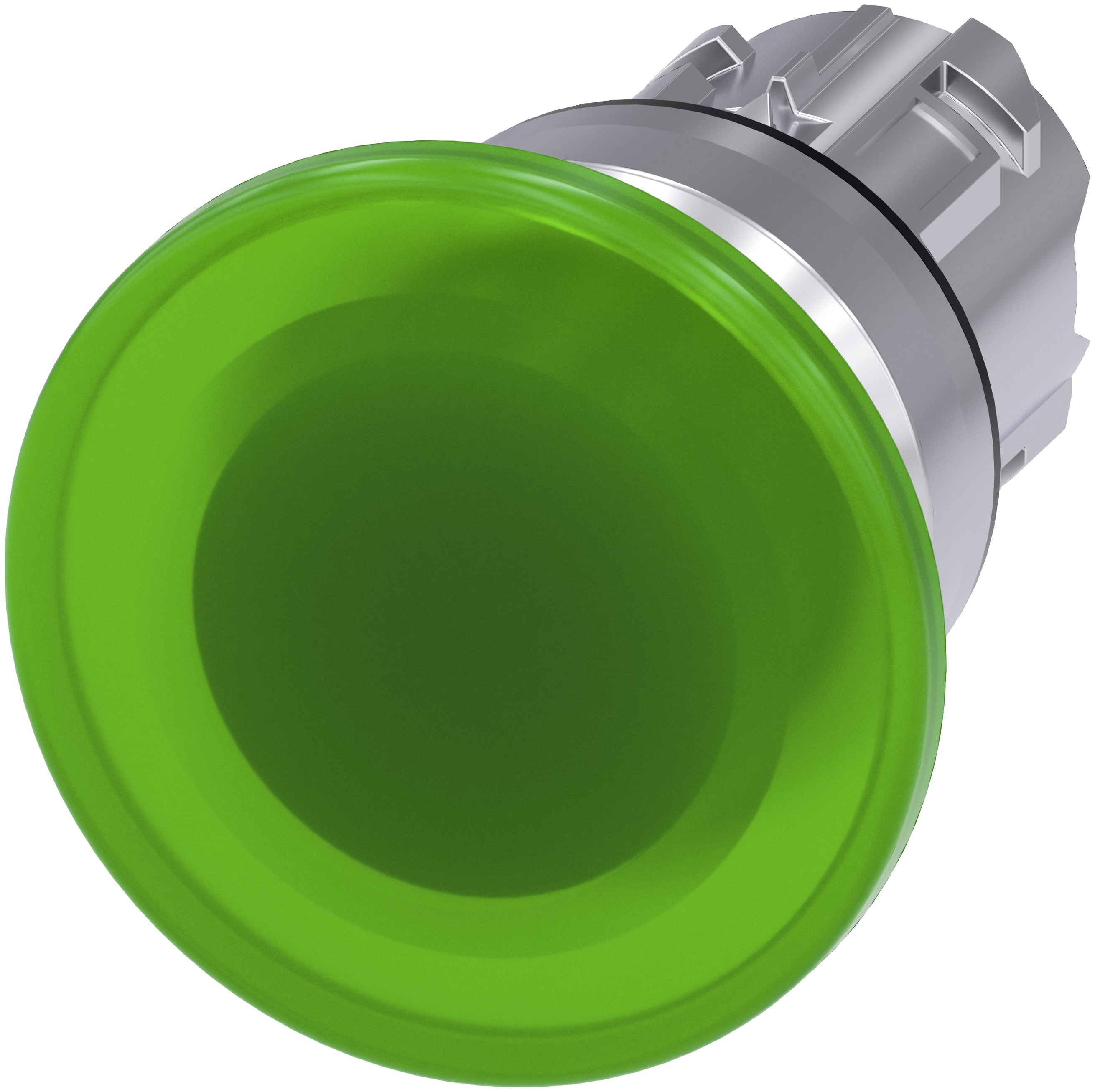 Siemens SIRIUS ACT 3SU10 Series Green Momentary Push Button Head, 22mm Cutout, IP66, IP67, IP69K