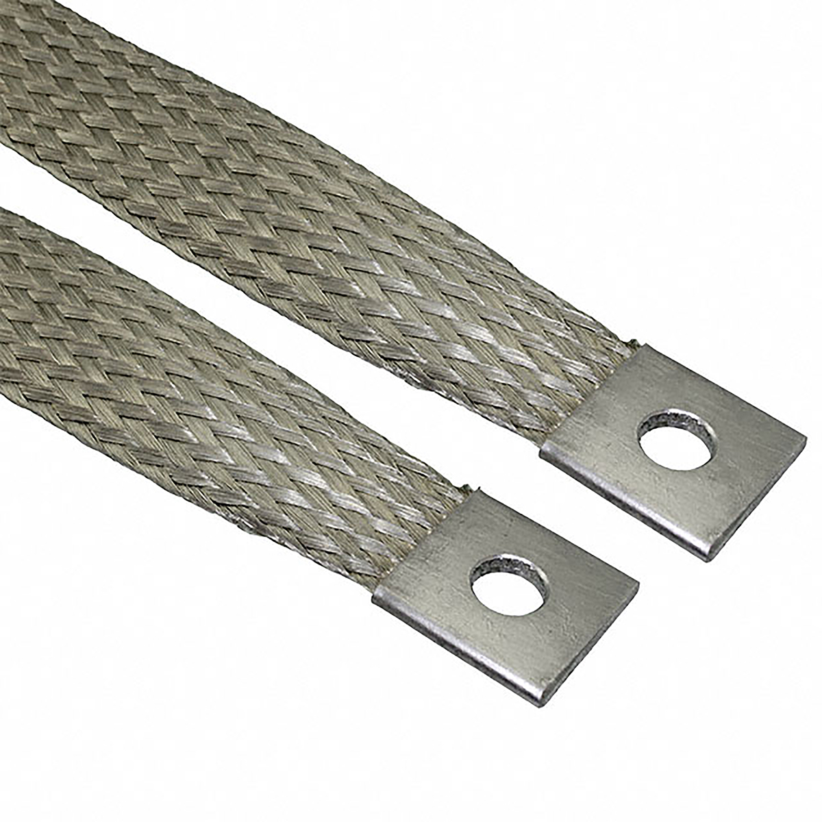 Molex 207602 Braided Earth Lead, M6 Stud Size, 305mm, 105 A