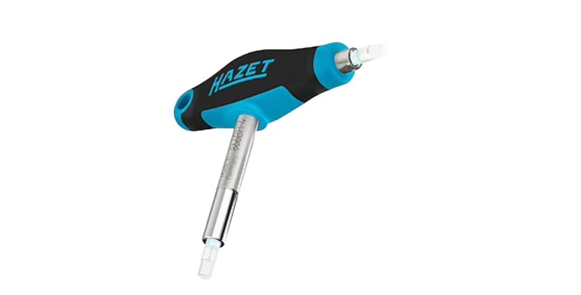HAZET Magnetic Bit Driver, 63 mm Tip, 97 mm Blade, 97 mm Overall