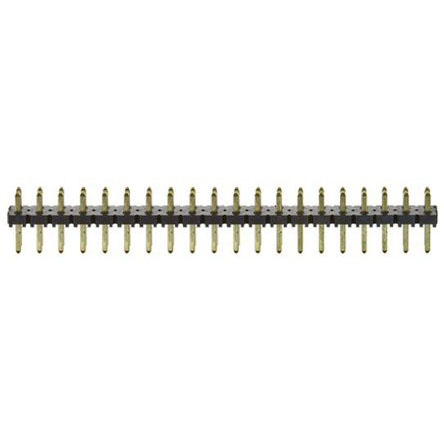 Samtec TLW Series Straight Through Hole Pin Header, 40 Contact(s), 2.54 mm Pitch, 2 Row, Unshrouded