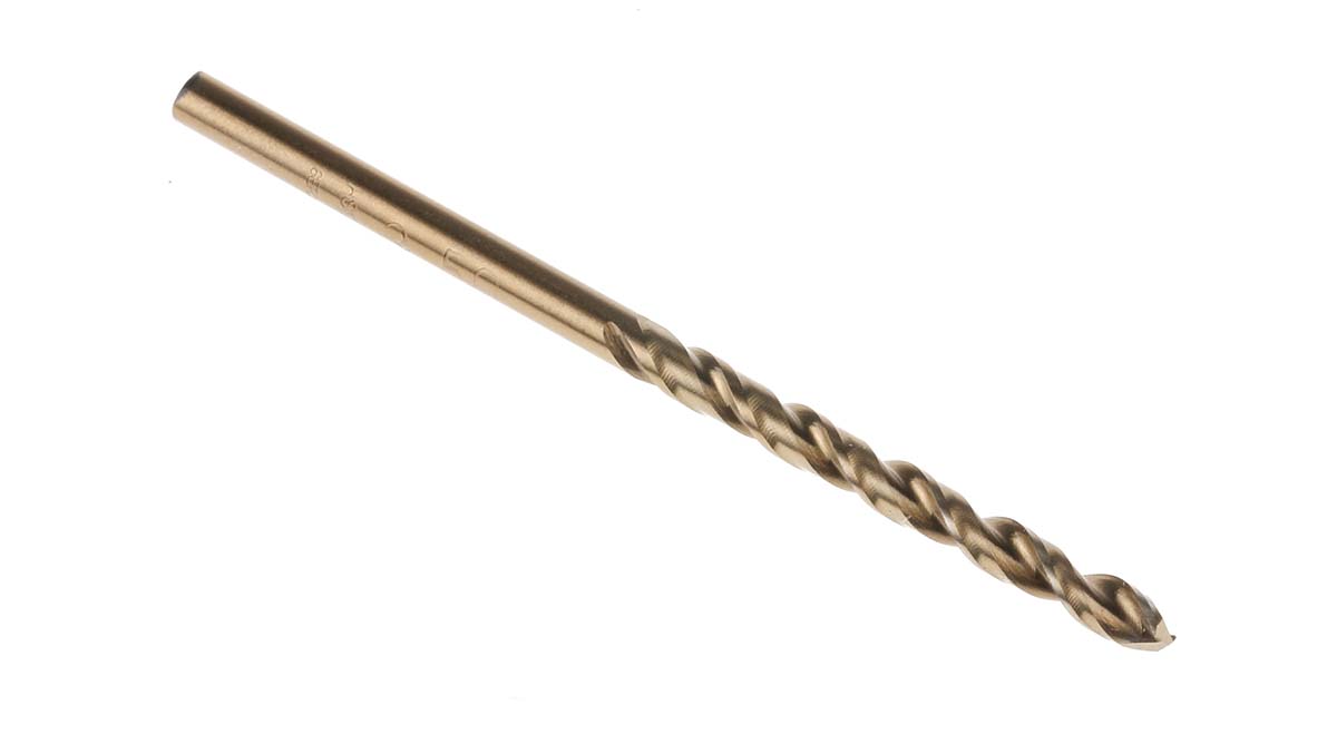 DeWALT DT49 Series HSCo Twist Drill Bit, 3.5mm Diameter, 70 mm Overall