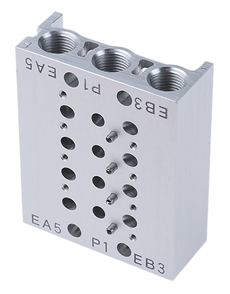 SMC SS5Y series 4 station G 1/8 Manifold