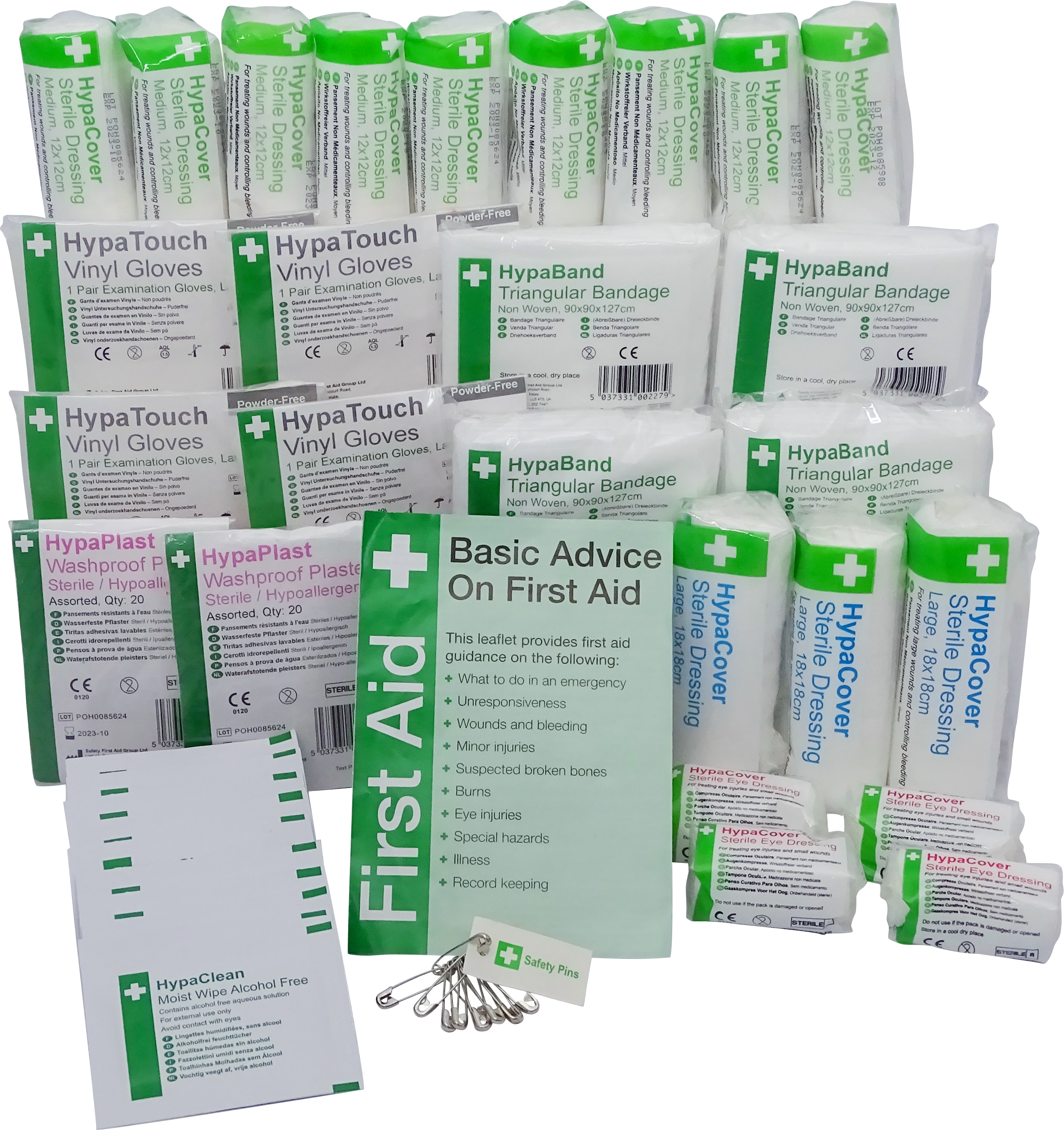 RS PRO First Aid Kit 20 Person Refill Kit