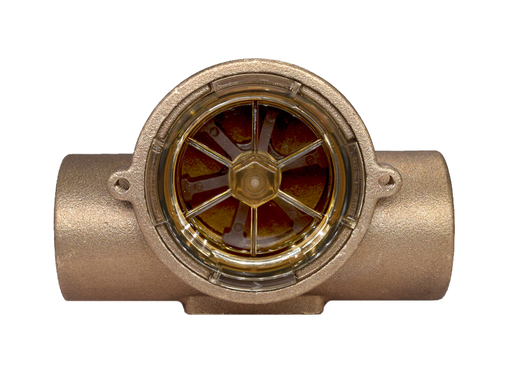 Gems Sensors RF0 Series Flow Rate Monitoring Sensor Flow Sensor for Liquid, 8 → 60 GPM Max