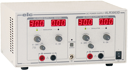 ELC ALR3003D Series Digital Bench Power Supply, 2 x 0 → 30V, 3A, 2-Output, 180W