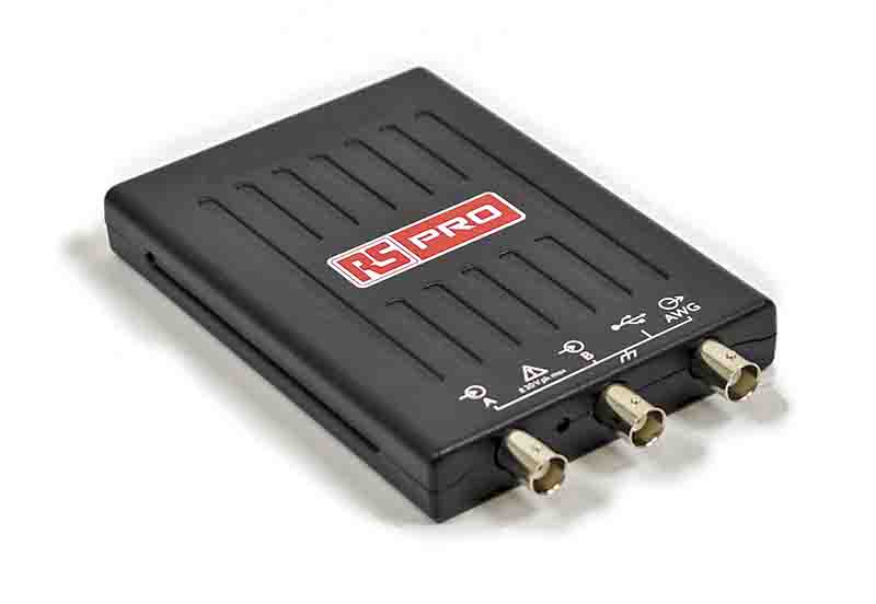 RS PRO 2205A, 20MHz PC Based Oscilloscope, 2 Analogue Channels - UKAS Calibrated