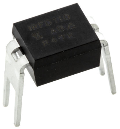 Vishay IRFD9020 Type P-Channel Power MOSFET, 1.6 A, 60 V Enhancement, 4-Pin HVMDIP