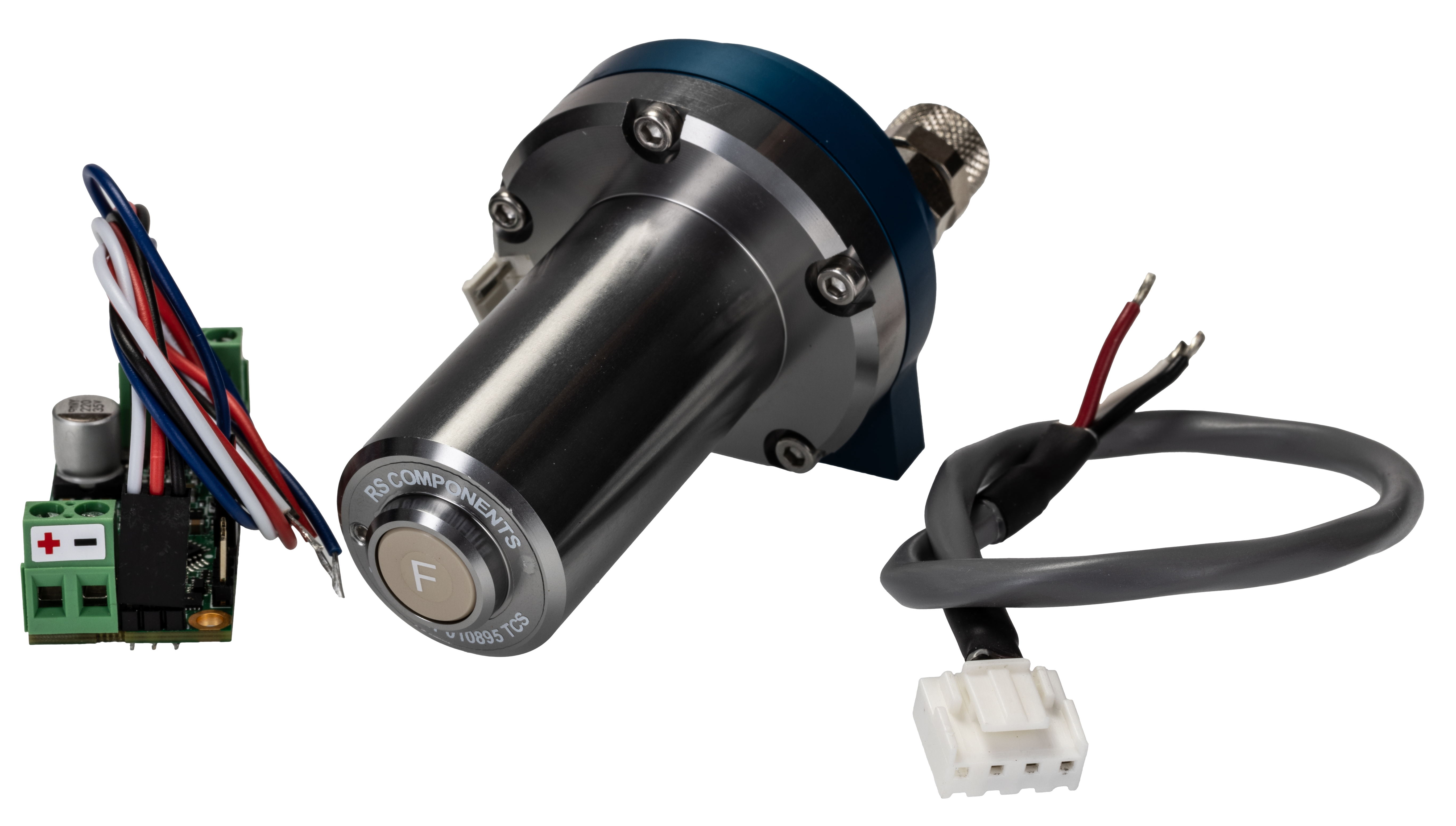 RS PRO 6 → 28V 6bar Direct drive, Seal-less Coupling Micro External Gear Pump Water Pump, 2500ml/min