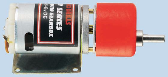 RS PRO Brushed Geared DC Geared Motor, 1.71 W, 3 V dc, 15 Ncm, 7 rpm, 4mm Shaft Diameter
