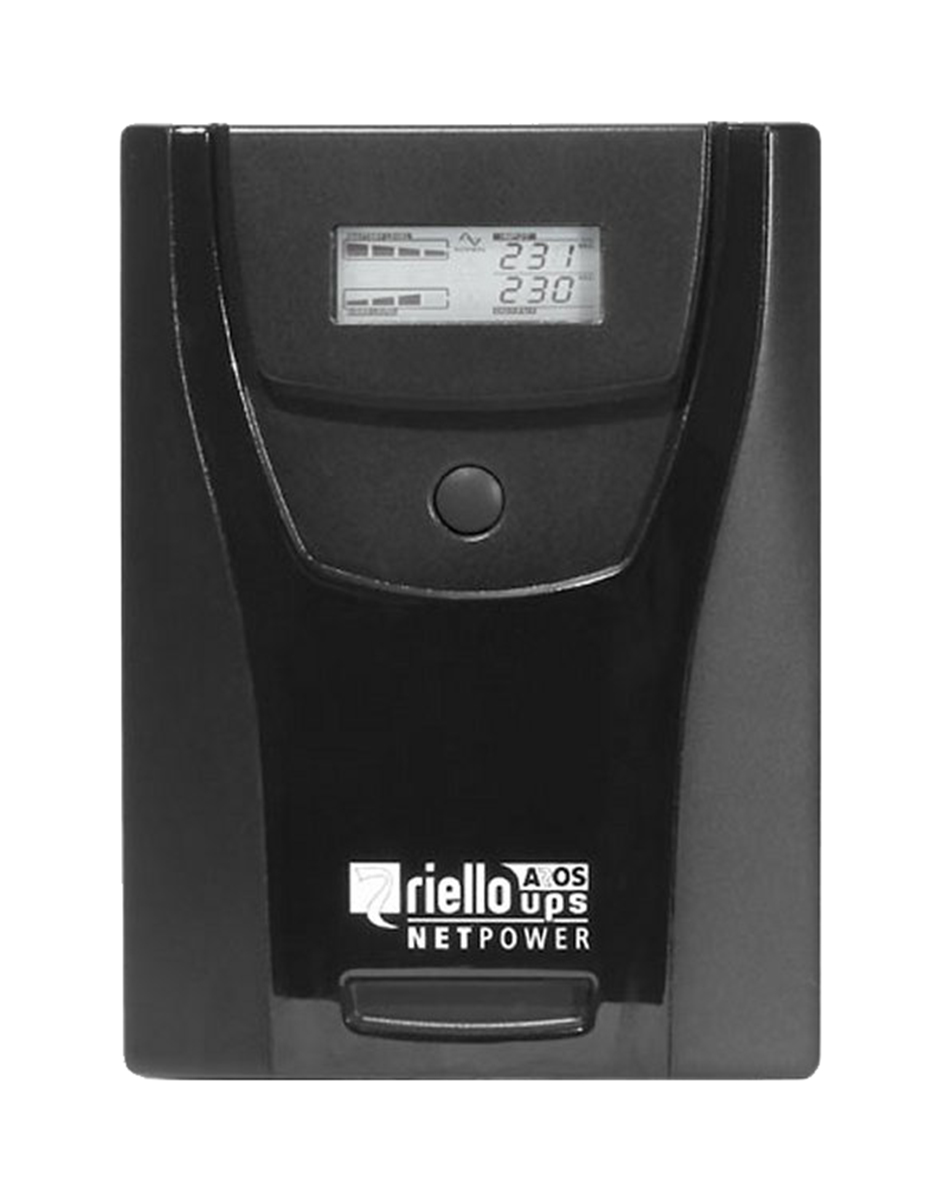 Riello 220 → 240V ac Input Stand Alone Uninterruptible Power Supply, 600VA (360W), Net Power