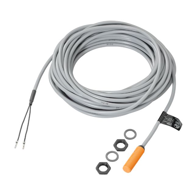 ifm electronic Inductive Threaded Barrel Proximity Sensor, M12, 4 mm Detection, PNP/NPN NO, 10 → 36 V dc