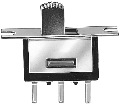 KNITTER-SWITCH PCB Slide Switch SPDT Latching 4 A @ 30 V dc