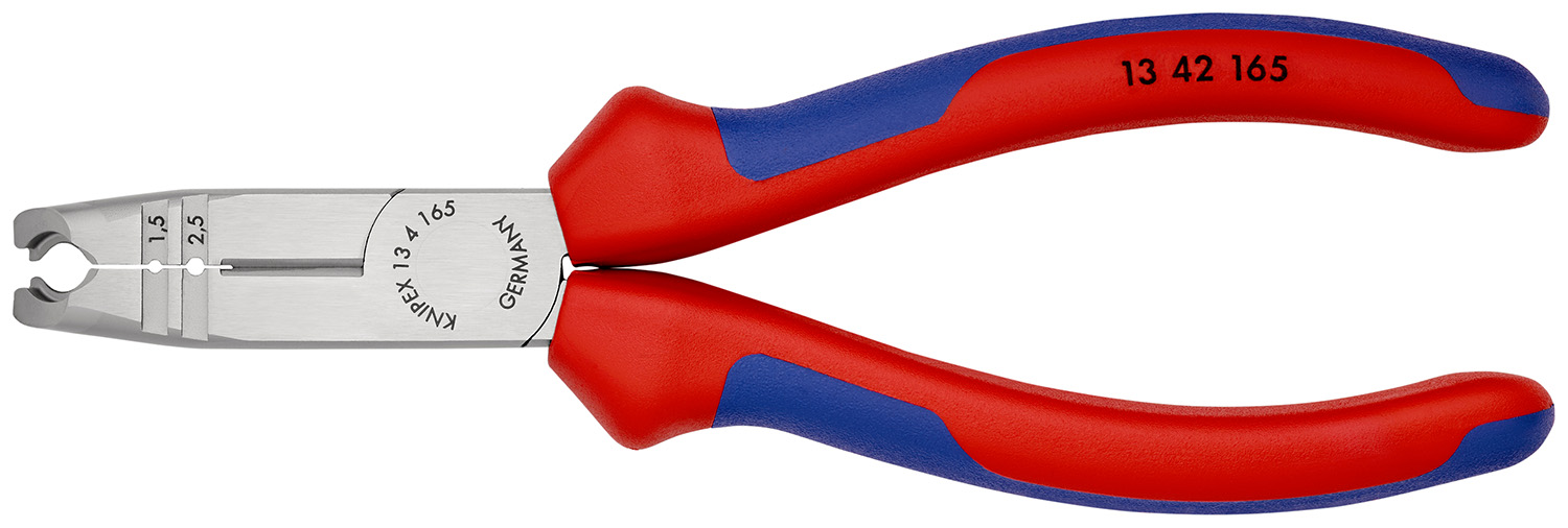 Knipex Combination Pliers, 165 mm Overall, Straight Tip