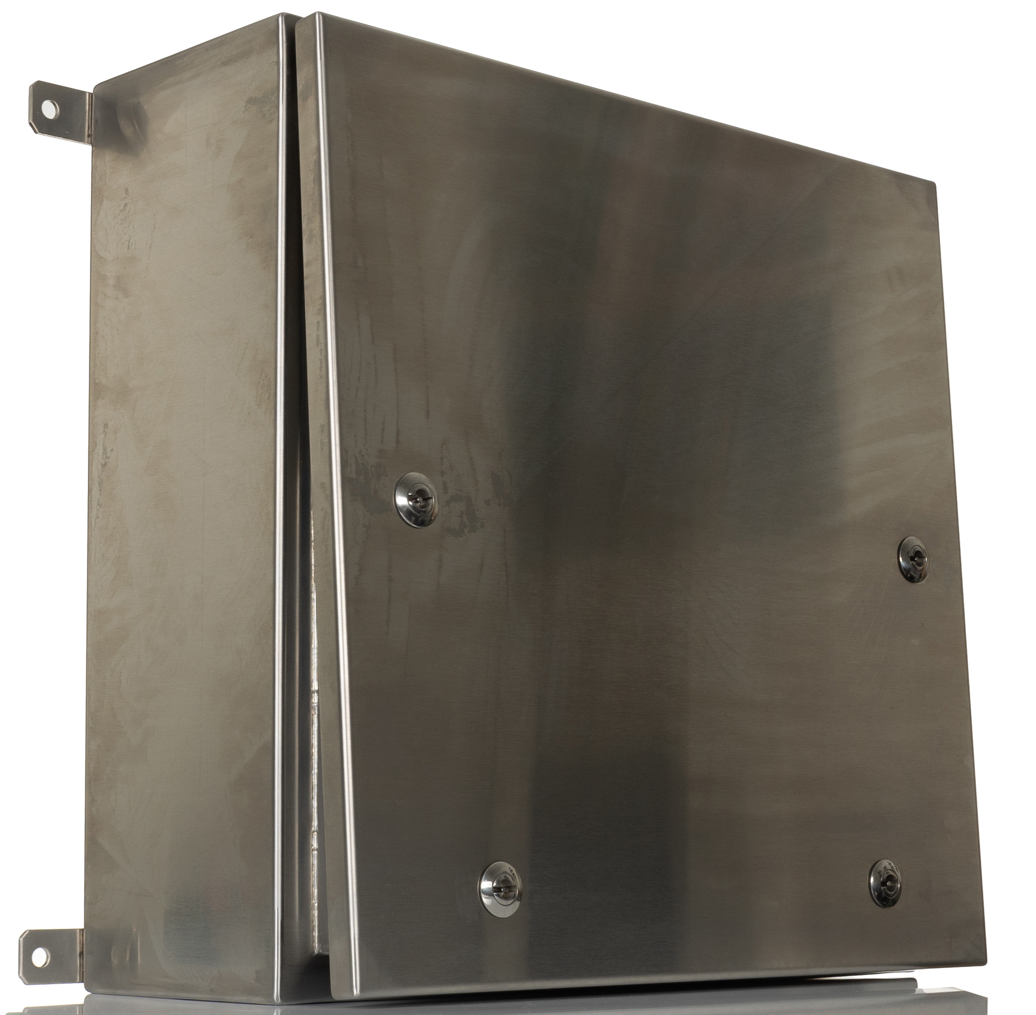 RS PRO 304 Stainless Steel Wall Box, IP69K, 500 mm x 500 mm x 200mm