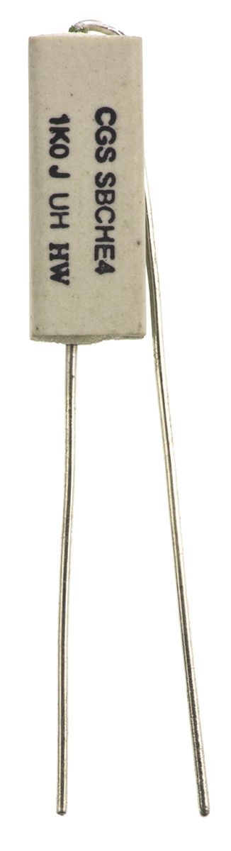 TE Connectivity 1kΩ Wire Wound Resistor 4W ±5% SBCHE41K0J