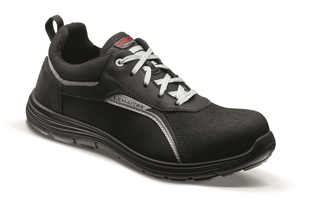 LEMAITRE SECURITE FLOYD Unisex Black Composite Toe Capped Safety Trainers, UK 14, EU 49