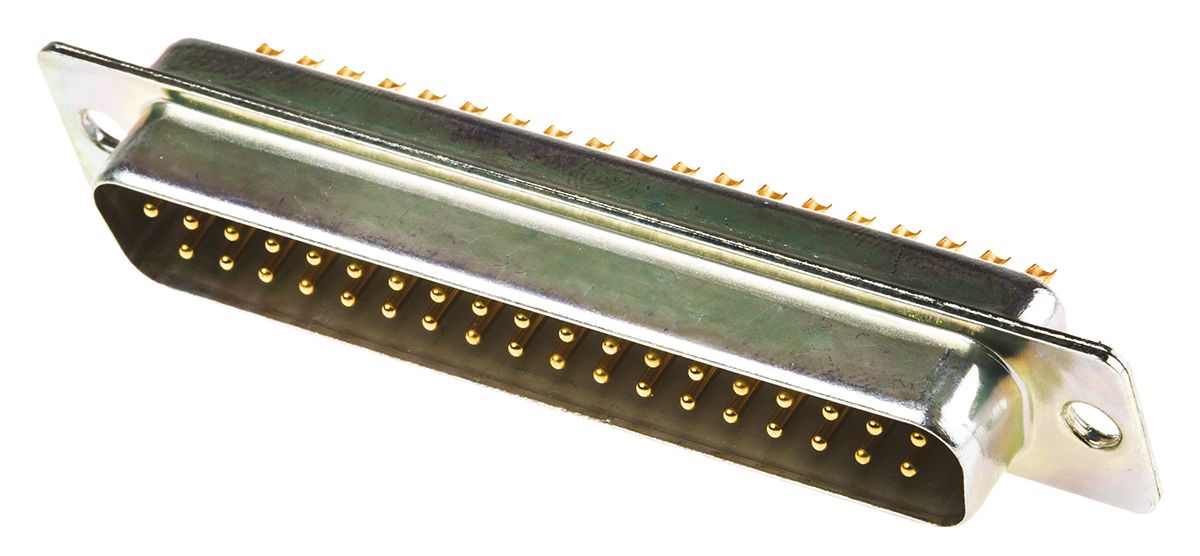 RS PRO 37 Way Panel Mount D-sub Connector Plug