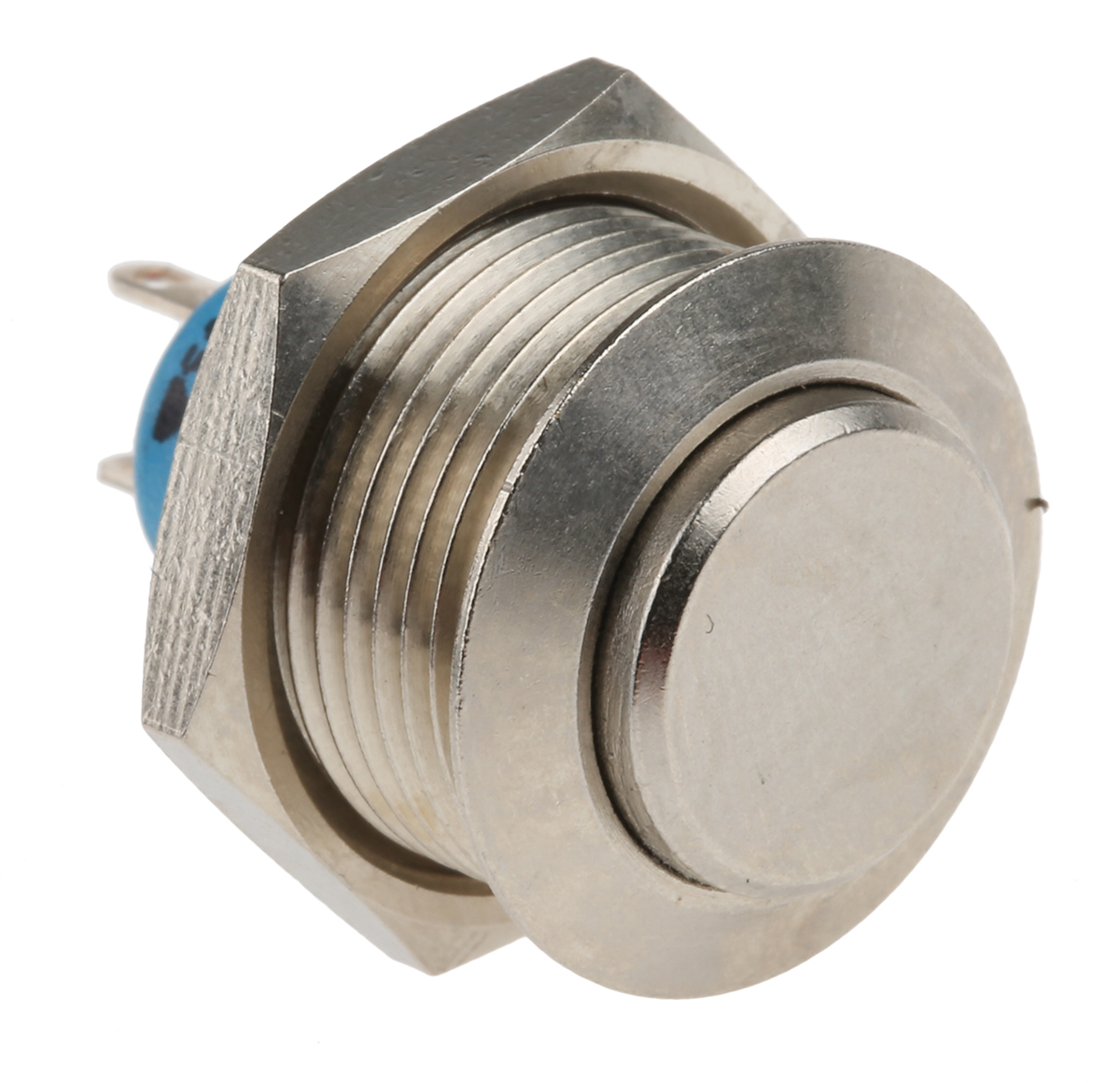 APEM Push Button Switch, Momentary, Panel Mount, 19.2mm Cutout, SPST, 30V dc, IP54