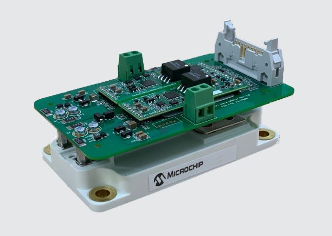 Microchip ASDAK+ Augmented Switching Technology Accelerated Development Kit for SP6CA1, MSCSM70AM025CT6LIAG, AgileSwitch