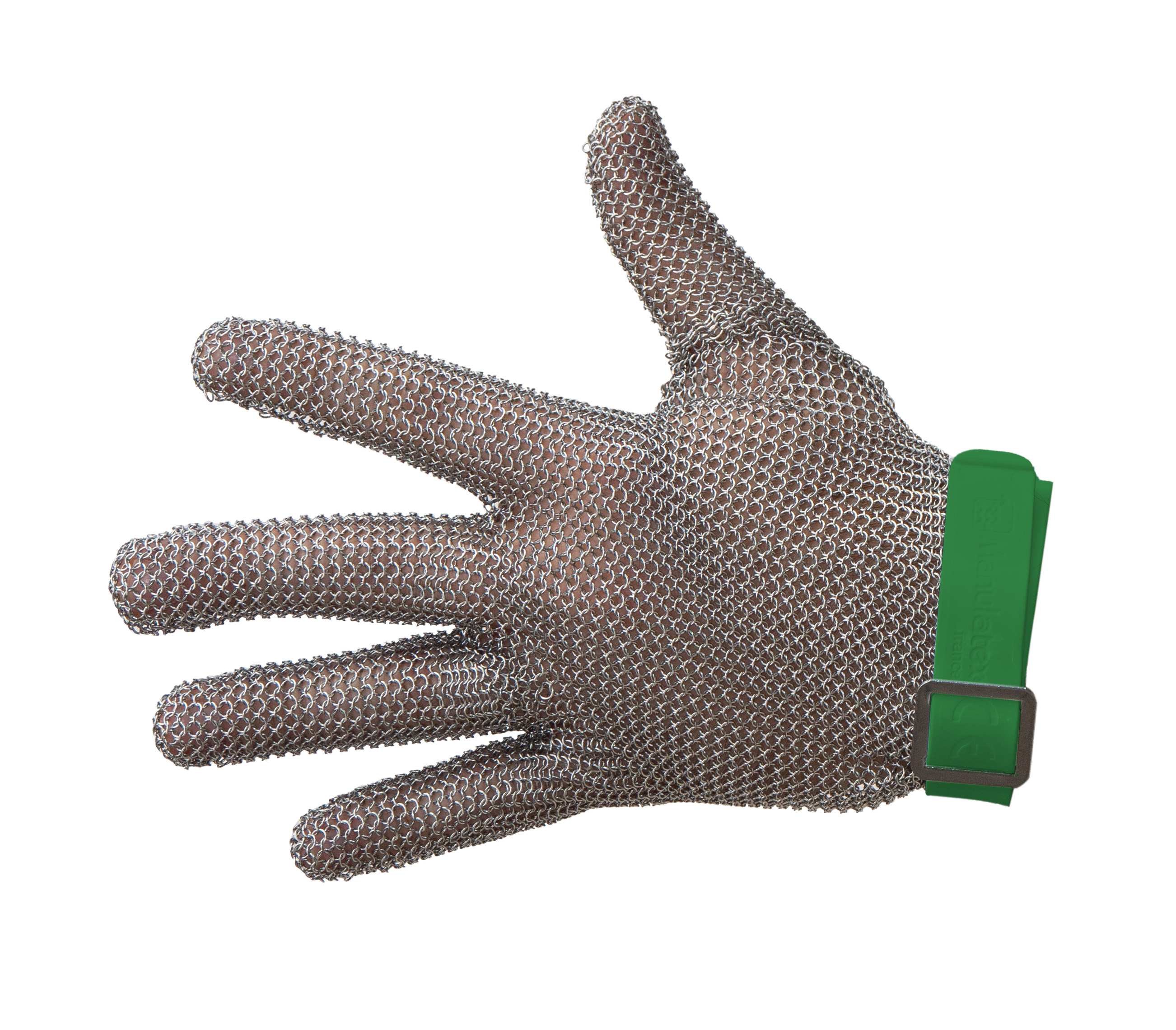Manulatex GCM Green Stainless Steel Puncture & Tear Resistant Gloves, Size XS