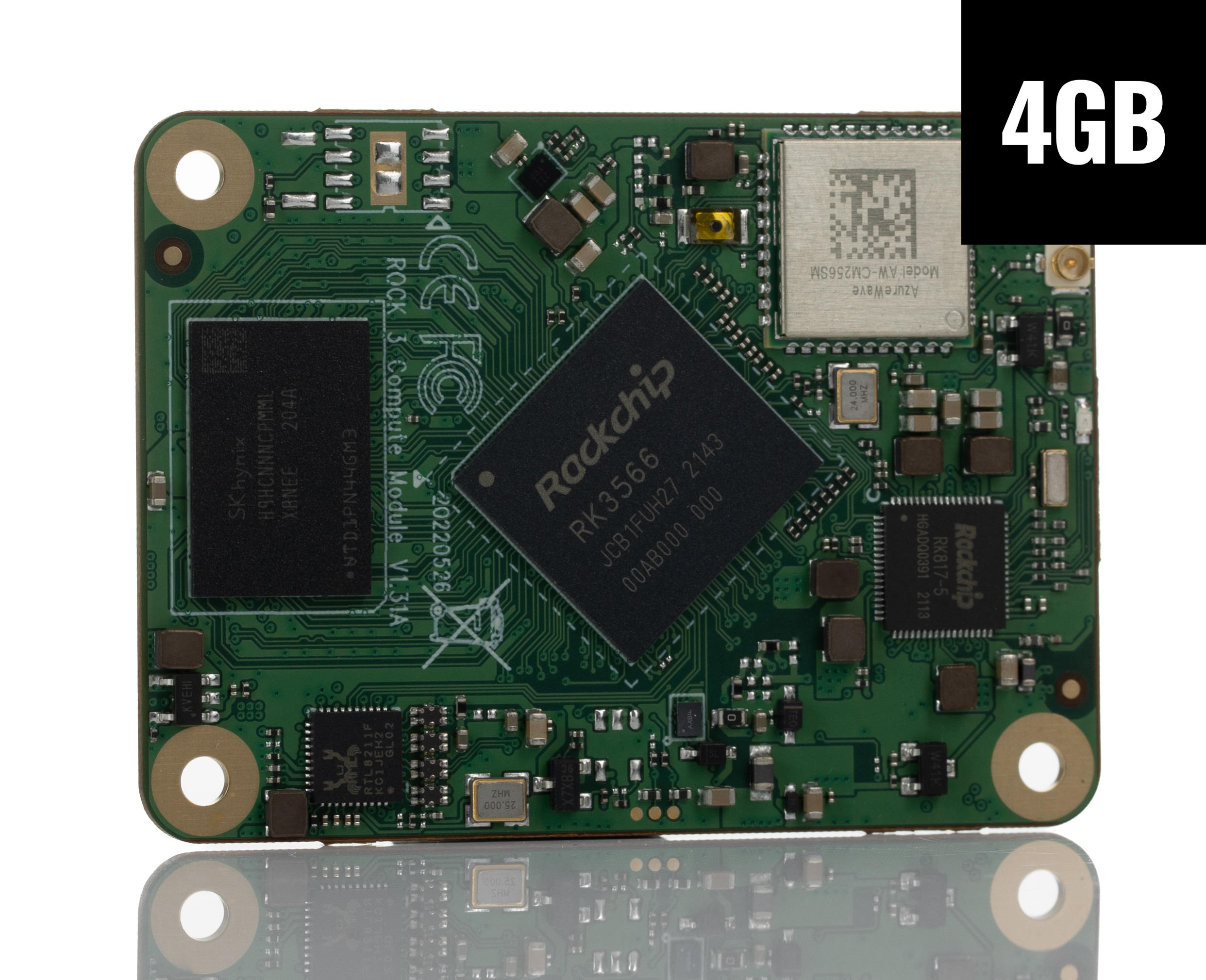 Okdo ROCK 3 Compute Module (CM3) 4GB/32GB WIFI/BT