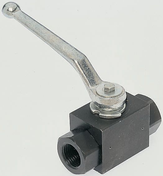 Parker Phosphated Steel Hydraulic Ball Valve, KH1CFX G 1